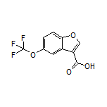 5-(Trifluoromethoxy)benzofuran-3-carboxylic Acid