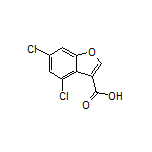 4,6-Dichlorobenzofuran-3-carboxylic Acid