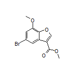 Methyl 5-Bromo-7-methoxybenzofuran-3-carboxylate