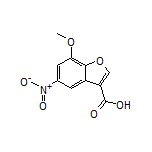 7-Methoxy-5-nitrobenzofuran-3-carboxylic Acid