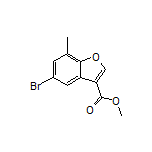 Methyl 5-Bromo-7-methylbenzofuran-3-carboxylate