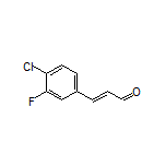 (E)-3-(4-Chloro-3-fluorophenyl)acrylaldehyde