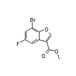 Methyl 7-Bromo-5-fluorobenzofuran-3-carboxylate