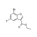 Ethyl 7-Bromo-5-fluorobenzofuran-3-carboxylate