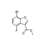 Methyl 7-Bromo-4-fluorobenzofuran-3-carboxylate