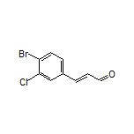 (E)-3-(4-Bromo-3-chlorophenyl)acrylaldehyde