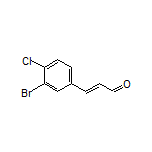 (E)-3-(3-Bromo-4-chlorophenyl)acrylaldehyde