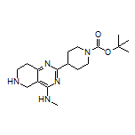 2-(1-Boc-4-piperidyl)-N-methyl-5,6,7,8-tetrahydropyrido[4,3-d]pyrimidin-4-amine