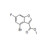 Methyl 4-Bromo-6-fluorobenzofuran-3-carboxylate