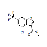 Methyl 4-Chloro-6-(trifluoromethyl)benzofuran-3-carboxylate