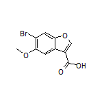 6-Bromo-5-methoxybenzofuran-3-carboxylic Acid