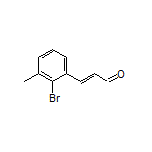 (E)-3-(2-Bromo-3-methylphenyl)acrylaldehyde