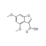 4,6-Dimethoxybenzofuran-3-carboxylic Acid