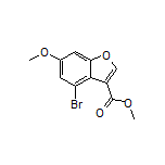 Methyl 4-Bromo-6-methoxybenzofuran-3-carboxylate