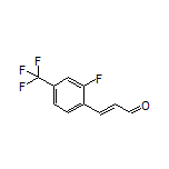 (E)-3-[2-Fluoro-4-(trifluoromethyl)phenyl]acrylaldehyde