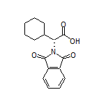 (R)-2-Cyclohexyl-2-(1,3-dioxo-2-isoindolinyl)acetic Acid