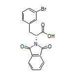 (R)-3-(3-Bromophenyl)-2-(1,3-dioxo-2-isoindolinyl)propanoic Acid