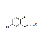 (E)-3-(5-Chloro-2-fluorophenyl)acrylaldehyde