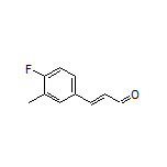 (E)-3-(4-Fluoro-3-methylphenyl)acrylaldehyde