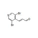 (E)-3-(3,5-Dibromopyridin-4-yl)acrylaldehyde