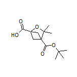 4-(tert-Butoxycarbonyl)-3,3-dimethyl-2-oxabicyclo[2.1.1]hexane-1-carboxylic Acid