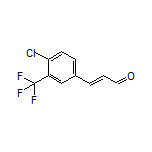 (E)-3-[4-Chloro-3-(trifluoromethyl)phenyl]acrylaldehyde