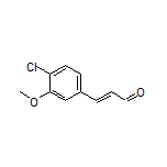 (E)-3-(4-Chloro-3-methoxyphenyl)acrylaldehyde