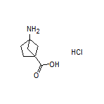 4-Aminobicyclo[2.1.1]hexane-1-carboxylic Acid Hydrochloride