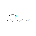 (E)-3-(4-Methylpyridin-2-yl)acrylaldehyde