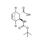 (1S,2S,3S,4R)-3-(Boc-amino)bicyclo[2.2.1]hept-5-ene-2-carboxylic Acid Hydrochloride
