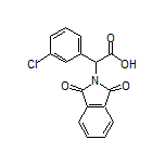 2-(3-Chlorophenyl)-2-(1,3-dioxo-2-isoindolinyl)acetic Acid