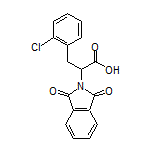 3-(2-Chlorophenyl)-2-(1,3-dioxo-2-isoindolinyl)propanoic Acid