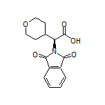 (S)-2-(1,3-Dioxo-2-isoindolinyl)-2-(4-tetrahydropyranyl)acetic Acid