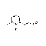 (E)-3-(2-Fluoro-3-methylphenyl)acrylaldehyde