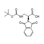 (S)-3-(Boc-amino)-2-(1,3-dioxo-2-isoindolinyl)propanoic Acid