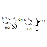 (1R,4R,5R)-rel-1-(4-Pyridyl)bicyclo[2.1.1]hexane-5-carboxylic Acid Hydrochloride