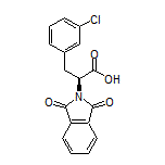 (S)-3-(3-Chlorophenyl)-2-(1,3-dioxo-2-isoindolinyl)propanoic Acid