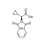 (S)-2-Cyclopropyl-2-(1,3-dioxo-2-isoindolinyl)acetic Acid