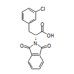 (R)-3-(3-Chlorophenyl)-2-(1,3-dioxo-2-isoindolinyl)propanoic Acid