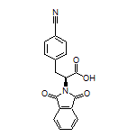 (S)-3-(4-Cyanophenyl)-2-(1,3-dioxo-2-isoindolinyl)propanoic Acid