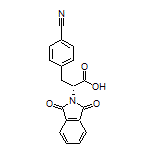 (R)-3-(4-Cyanophenyl)-2-(1,3-dioxo-2-isoindolinyl)propanoic Acid