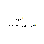 (E)-3-(2-Fluoro-5-methylphenyl)acrylaldehyde