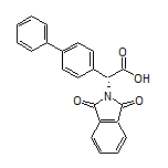 (R)-2-(4-Biphenylyl)-2-(1,3-dioxo-2-isoindolinyl)acetic Acid