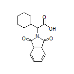 2-Cyclohexyl-2-(1,3-dioxo-2-isoindolinyl)acetic Acid