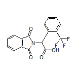 2-(1,3-Dioxo-2-isoindolinyl)-2-[2-(trifluoromethyl)phenyl]acetic Acid