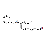 (E)-3-[4-(Benzyloxy)-2-methylphenyl]acrylaldehyde