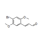 (E)-3-(4-Bromo-2,5-dimethoxyphenyl)acrylaldehyde