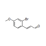 (E)-3-(2-Bromo-4-methoxyphenyl)acrylaldehyde