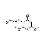 (E)-3-(2-Chloro-4,6-dimethoxyphenyl)acrylaldehyde