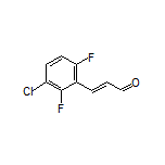 (E)-3-(3-Chloro-2,6-difluorophenyl)acrylaldehyde